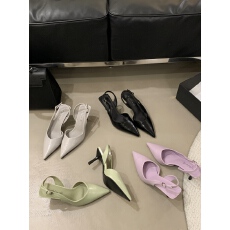 法式尖头纯色气质通勤高跟鞋女 2026春夏款时尚细跟单鞋