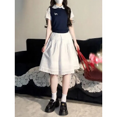 批发韩系气质休闲<b class='q'>运动服</b>套装女夏季2025新款<b class='q'>衬衫</b>短袖背心半身裙三件套