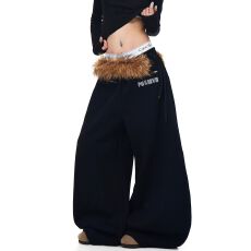 女秋冬阔腿休闲裤