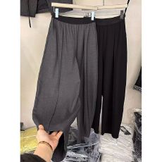 批发灰色西<b class='q'>装</b>休闲<b class='q'>裤</b>女夏季新款大码胖mm弯刀<b class='q'>裤</b>宽松显瘦垂感阔腿<b class='q'>裤</b><b class='q'>长裤</b>