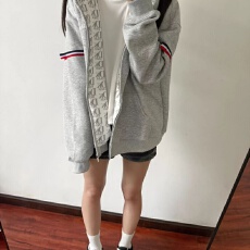 批发薄款/加绒【纯棉华棉原版工艺】连帽<b class='q'>卫衣</b>拉链外套女学生