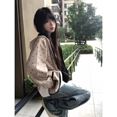 批发薄款/加绒【纯棉华棉原版工艺】连帽<b class='q'>卫衣</b>拉链外套女学生