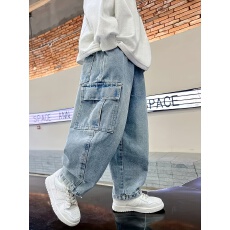 批发欧美跨境中小童<b class='q'>牛仔裤</b>