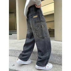 批发欧美跨境中大童<b class='q'>牛仔裤</b>