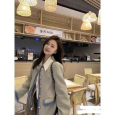 批发小香风<b class='q'>西装外套</b>女春秋款设计感小众美式复古高级感chic港风上衣潮