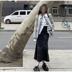 批发小香风<b class='q'>西装外套</b>女春秋款设计感小众美式复古高级感chic港风上衣潮