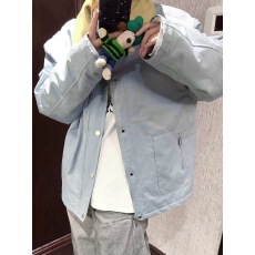 批发工装外套女新款春秋款2025秋季新款小个子美式简约潮牌翻领夹克潮