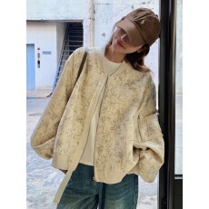 批发独特超好看棒球服外套女春秋2025新款美式慵懒chic短款宽