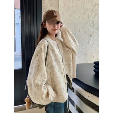 批发独特超好看棒球服外套女春<b class='q'>秋</b>2025新款美式慵懒chic短款宽