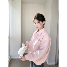 批发原版优质面料 有内里 学院风甜美麂皮绒外套春秋2025新款韩系上衣