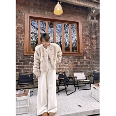 批发小香风环保水貂皮草外套女短款2025冬季年轻款小个子减龄毛毛上衣