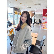 批发工装外套女新款春秋款2025秋季新款小个子美式简约潮牌翻领夹克潮