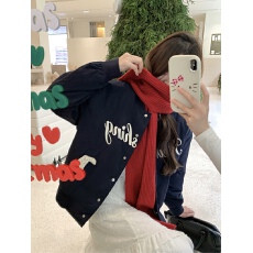 批发藏青色字母棒球服外套女春秋2025新款美式学院风甜酷减龄<b class='q'>夹克</b>上衣