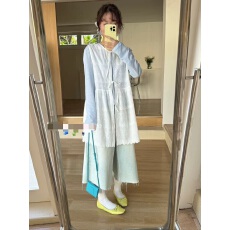 批发法式系带刺绣罩衫背心裙女2025夏季新款甜美宽松韩系内搭裙子上衣