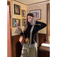 批发已出货 随心裁<b class='q'>莫代尔</b>260克1*1 秋冬甜美修身打底衫内搭女上衣