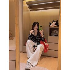 批发已出货 织条 复古条纹连帽外套女薄款长袖防晒开衫慵懒风宽松上衣