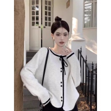 批发已出货 秋季女款新款女士针织开衫<b class='q'>外套女</b>上衣穿搭秋装小香风洋气