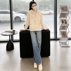 批发欧货穿搭休闲运动套装女春季慵懒风减龄连帽卫衣外套牛仔<b class='q'>裤</b>两件套