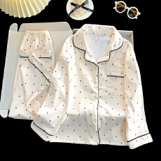 批发[黛琳芬]8码-L码德绒儿童睡衣秋冬保暖男<b class='q'>女童</b>装翻领印花家居服138