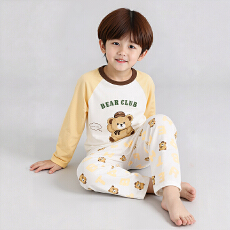 批发[黛琳芬]100-160码A类纯棉儿<b class='q'>童</b>睡衣套头卡通春秋男女<b class='q'>童</b><b class='q'>家居服</b><b class='q'>17</b>4