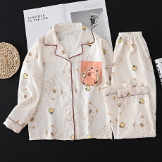 黛琳芬10-L码云朵棉儿童睡衣薄款印花卡通男女童装家居服175