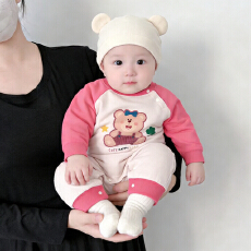 批发[黛琳芬]59码-90码A类纯棉儿童男女包新生儿哈衣连体家居服176