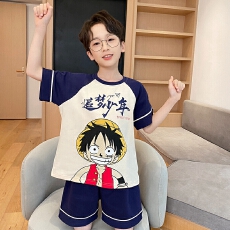 批发[黛琳芬]仿棉短袖儿<b class='q'>童</b>睡衣夏季卡通<b class='q'>中大</b><b class='q'>童</b>12码-XL男女<b class='q'>童</b><b class='q'>家居服</b>21<b class='q'>6</b>
