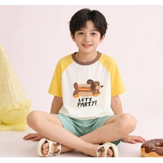 批发[黛琳芬]A类纯棉儿<b class='q'>童</b>睡衣卡通中大<b class='q'>童</b>100-160男女<b class='q'>童</b><b class='q'>家居服</b><b class='q'>220</b>