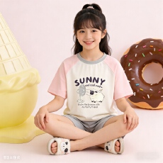 批发[黛琳芬]A类纯棉儿<b class='q'>童</b>睡衣卡通中大<b class='q'>童</b>100-160男女<b class='q'>童</b><b class='q'>家居服</b><b class='q'>220</b>