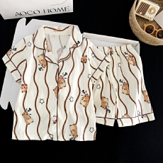 批发黛琳芬云朵棉儿童睡衣卡通小中童8码-L卡通男女童家居服233