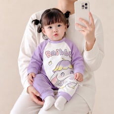 批发黛琳芬59-90码不倒绒儿童睡衣小宝宝哈衣男女童外出服家居服271