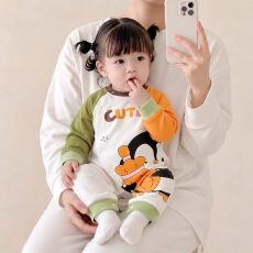 批发黛琳芬59-90码不倒绒儿童睡衣小宝宝哈衣男女童外出服家居服271