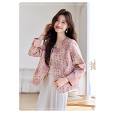 批发新中式国风短外套2026新款春秋冬今年流行<b class='q'>百搭</b>减龄洋气小香风上衣