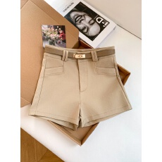 批发实拍高腰显瘦短裤女夏季新款短裤薄款宽松直筒阔腿裤