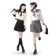 批发悠米i jk原创短袖JK制服水手服套装学生韩式制服校服班服学院风
