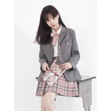 批发<b class='q'>夏</b>日和风铃三粒扣西服/ 原创JK制服日式制服/日系学院风
