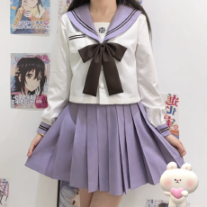 批发樱奈家原创JK制服紫樱千<b class='q'>夏</b>正统日系水手服套装小清新学院风班服女