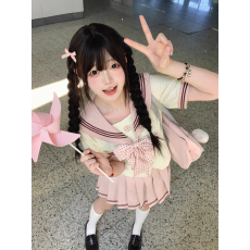 批发【樱花之恋】原创jk制服水手服正版日系学院风甜美女学生制服套装