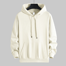 批发秋季300g秋季男士长袖卫衣圆领连帽卫衣男女美式潮牌重磅宽松