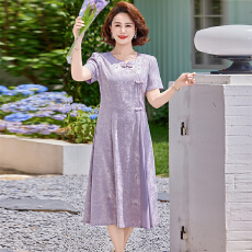 批发中式改良<b class='q'>旗袍</b><b class='q'>连衣裙</b>2026减龄夏季超仙遮肉显瘦新款中长款裙子精致