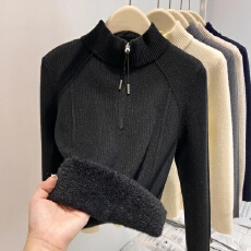 批发真现huo❤️精致气质<b class='q'>中长款</b>宽松毛衣开衫<b class='q'>外套</b>胖mm女装保暖上衣