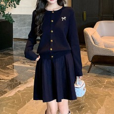 批发<b class='q'>大码</b>女装2026春秋季新款针织衫毛衫套头长袖宽松圆领好看