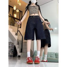 批发欧货斜纹工装短裤男美式潮牌五分布裤休闲百搭马裤外穿大裤衩