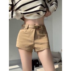 批发原版 大码高腰休闲短裤女夏季2026新款高级感辣妹通勤显瘦a字热