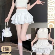 批发芭蕾风<b class='q'>半身裙</b>女夏季韩版2026新款高腰显瘦设计感甜辣蛋糕蓬蓬短裙