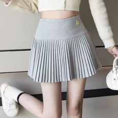 批发新款松紧腰毛呢星空纹百褶<b class='q'>裙</b>女秋冬新款百搭冬季高腰显瘦a<b class='q'>字</b>短<b class='q'>裙</b>