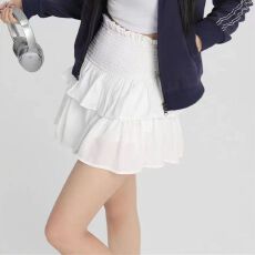 批发<b class='q'>短裙</b>女蛋糕裙白色蓬蓬裙高腰裙子少女风修身<b class='q'>短裙</b><b class='q'>半身裙</b>黑色芭蕾裙