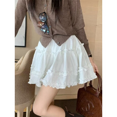 批发高腰蓬蓬半身裙女<b class='q'>春秋</b>2026新款A字裙蛋糕裙<b class='q'>短裙</b>半裙裙子伞裙裤裙