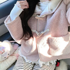 批发短款<b class='q'>外套</b>女冬季2025新款小个子加绒加厚棉服超好看流行款上衣<b class='q'>女装</b>