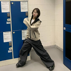 批发波点连帽开衫男女宽松撞黑边刺绣拉链休闲<b class='q'>卫衣</b><b class='q'>外套</b>